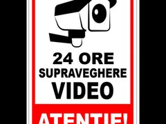 Indicator 24 ore supraveghere video atentie